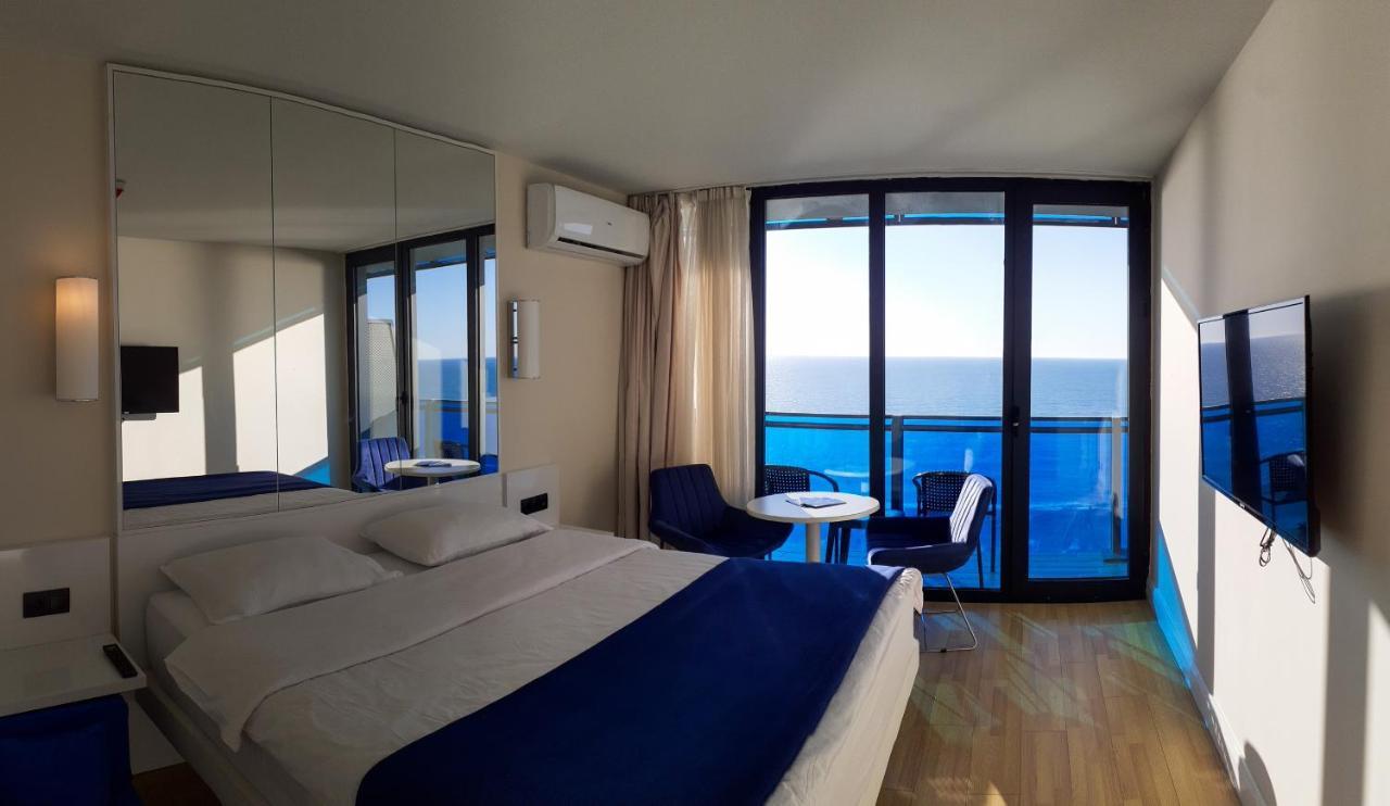 Only Front Sea View, No Side View, Wonderful Panorama, High Floor, Location Guarantee Aparthotel Μπατούμι Εξωτερικό φωτογραφία